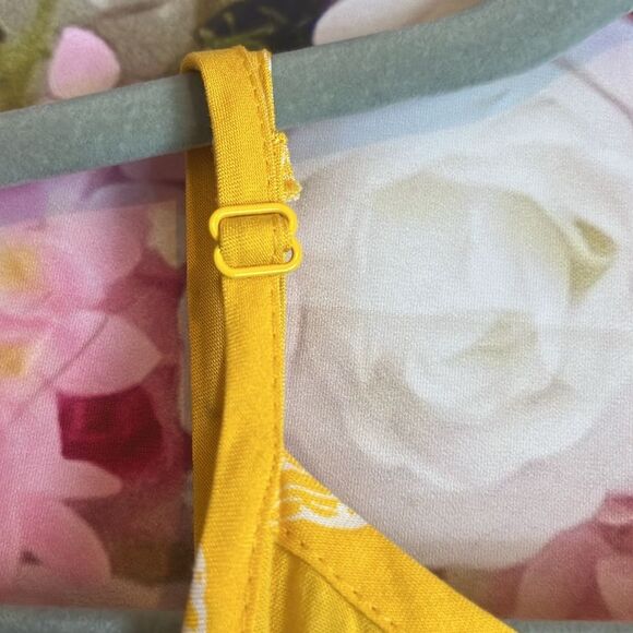 NWT GIRLS XXL 18 ART CLASS YELLOW BUTTERFLY STRAP SUN DRESS - Picture 6 of 12